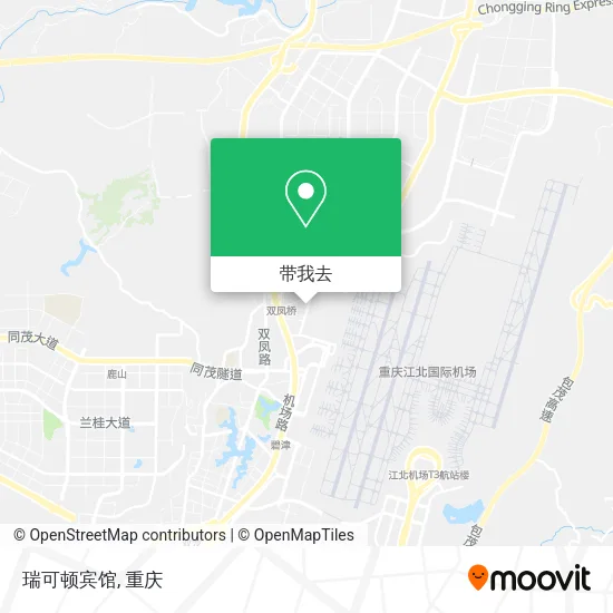 瑞可顿宾馆地图