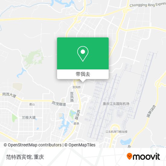 范特西宾馆地图