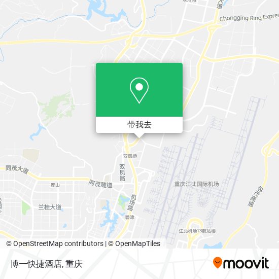 博一快捷酒店地图