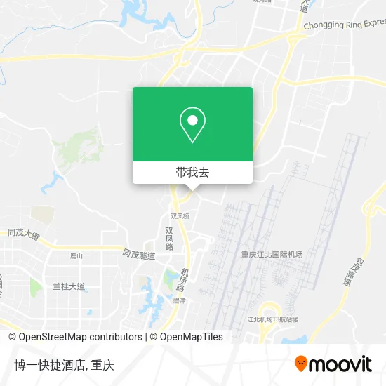 博一快捷酒店地图