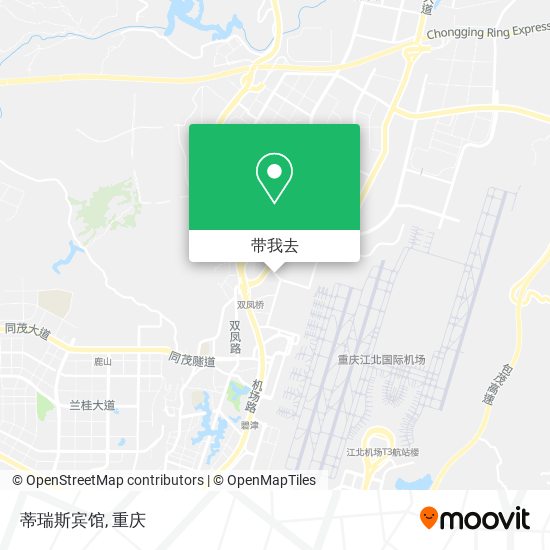 蒂瑞斯宾馆地图