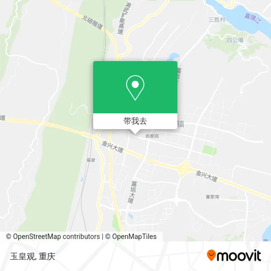 玉皇观地图