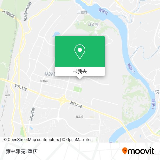 雍林雅苑地图
