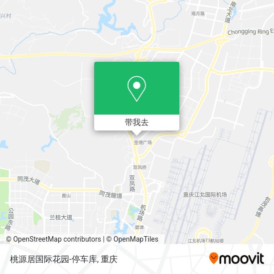 桃源居国际花园-停车库地图