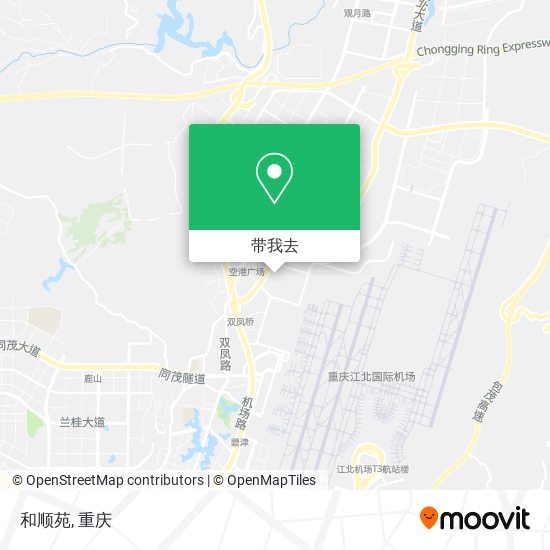 和顺苑地图