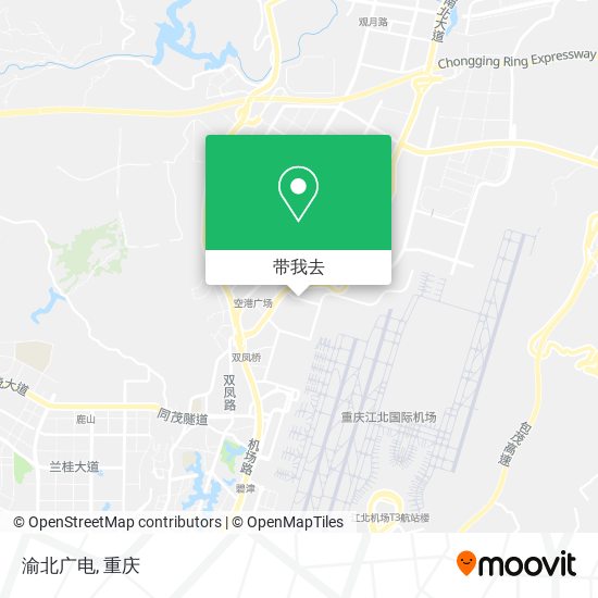 渝北广电地图