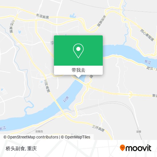 桥头副食地图