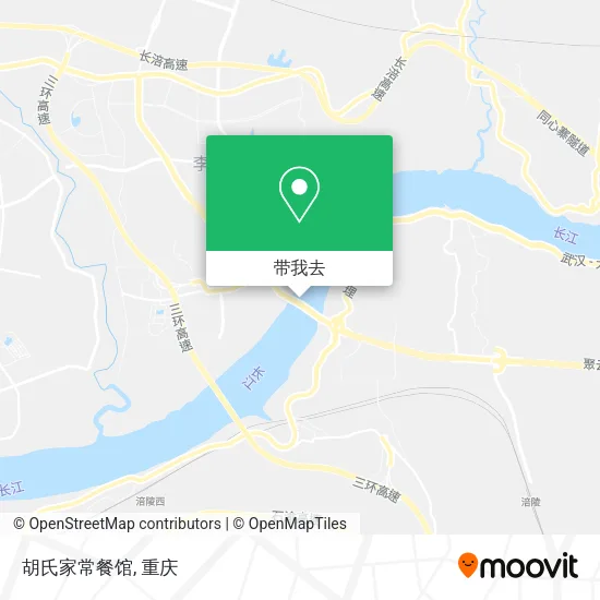 胡氏家常餐馆地图