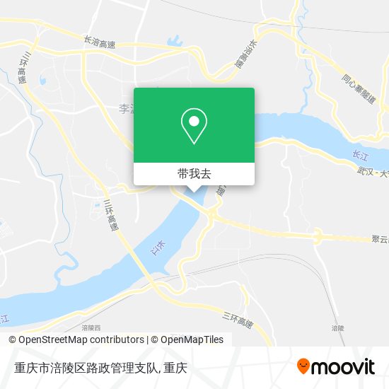重庆市涪陵区路政管理支队地图