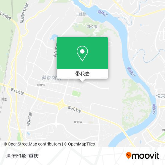 名流印象地图