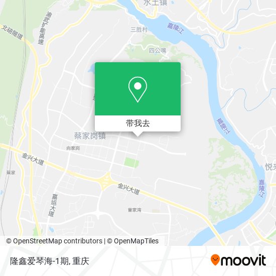 隆鑫爱琴海-1期地图