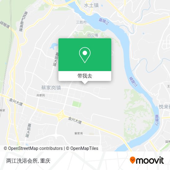 两江洗浴会所地图