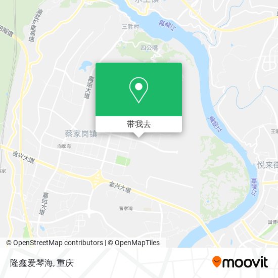 隆鑫爱琴海地图