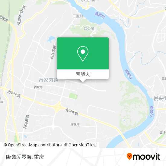 隆鑫爱琴海地图