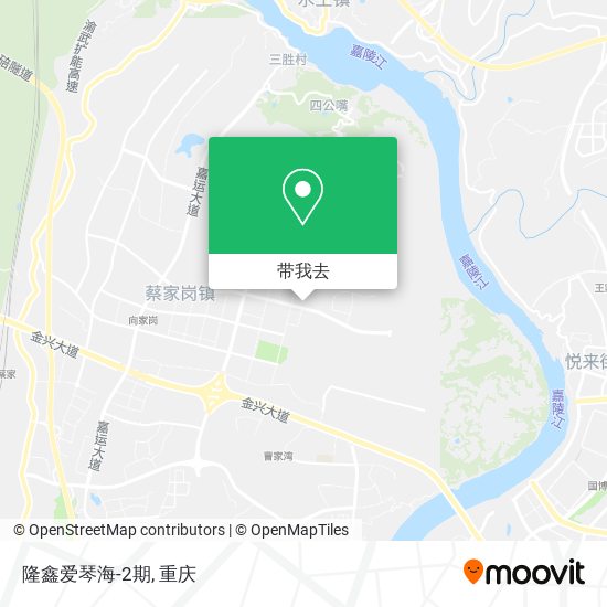 隆鑫爱琴海-2期地图