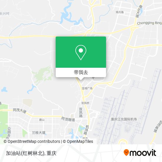 加油站(红树林北)地图