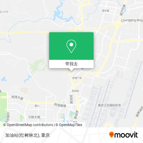 加油站(红树林北)地图