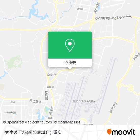 奶牛梦工场(尚阳康城店)地图