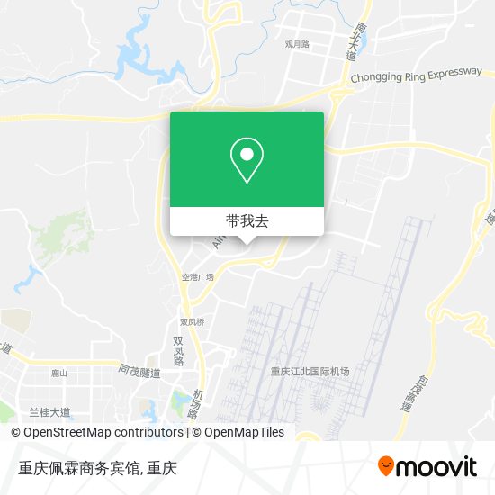 重庆佩霖商务宾馆地图
