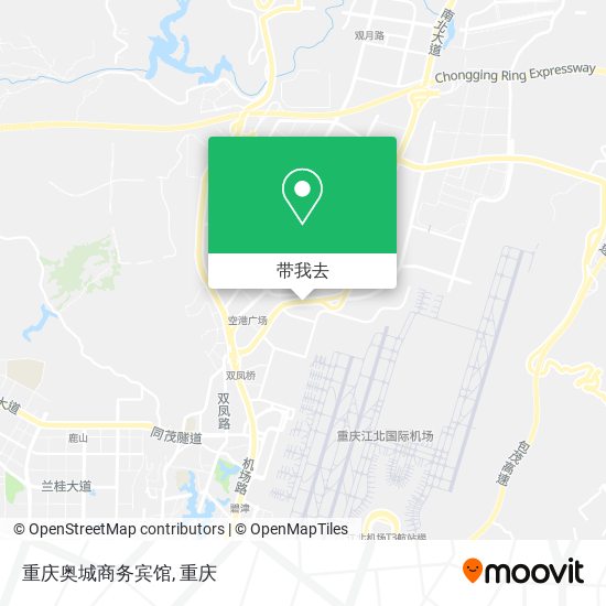 重庆奥城商务宾馆地图