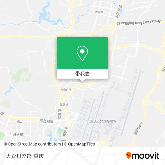 大众川菜馆地图