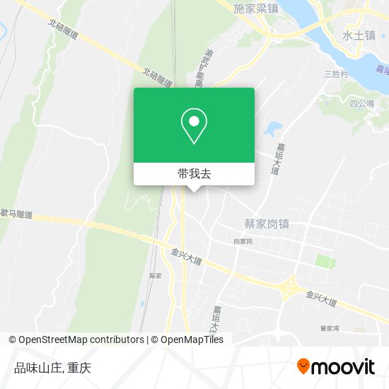 品味山庄地图
