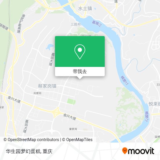 华生园梦幻蛋糕地图