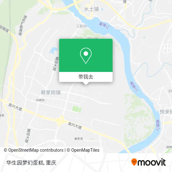 华生园梦幻蛋糕地图