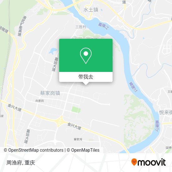 周渔府地图