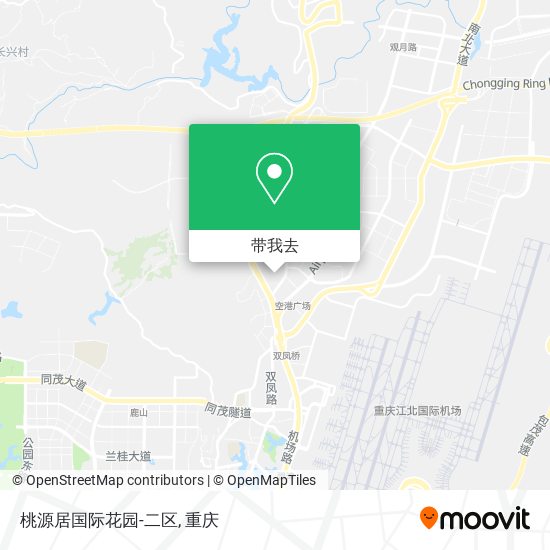 桃源居国际花园-二区地图
