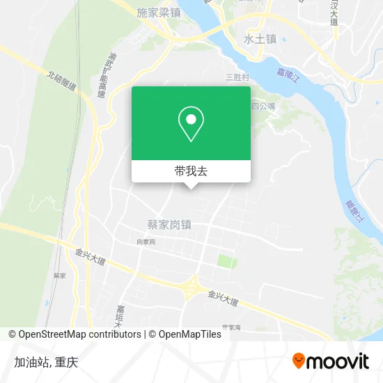 加油站地图