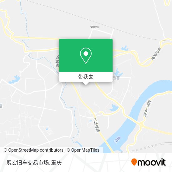 展宏旧车交易市场地图
