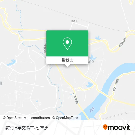 展宏旧车交易市场地图