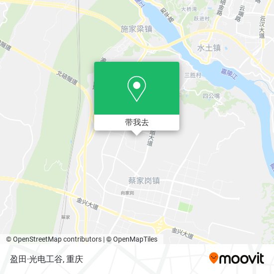 盈田·光电工谷地图