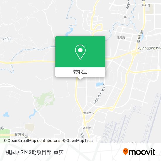 桃园居7区2期项目部地图