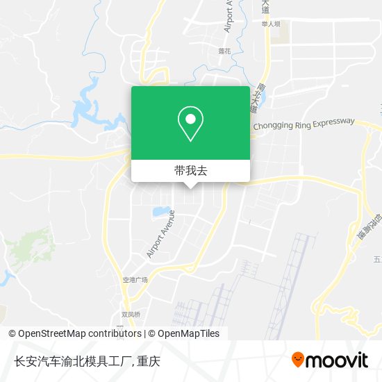 长安汽车渝北模具工厂地图