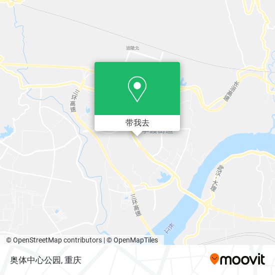 奥体中心公园地图
