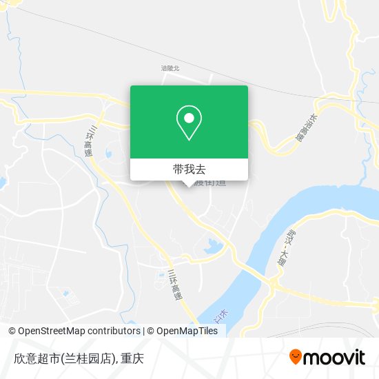 欣意超市(兰桂园店)地图