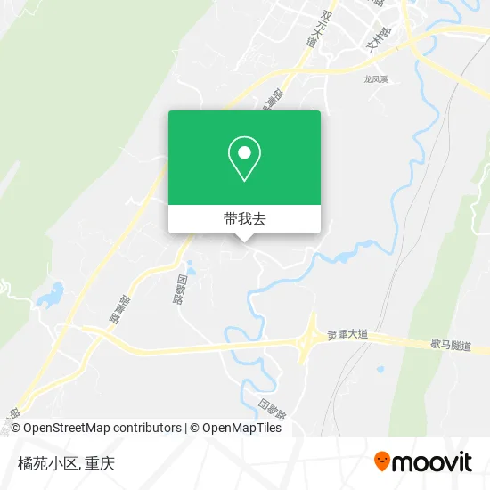 橘苑小区地图