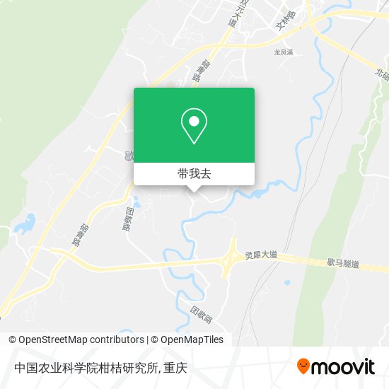 中国农业科学院柑桔研究所地图