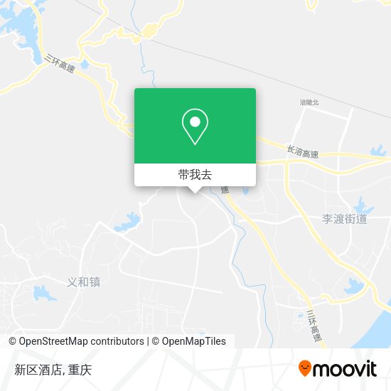 新区酒店地图