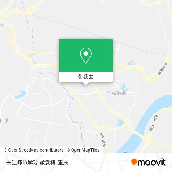 长江师范学院-诚意楼地图