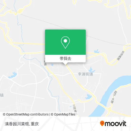 满香园川菜馆地图
