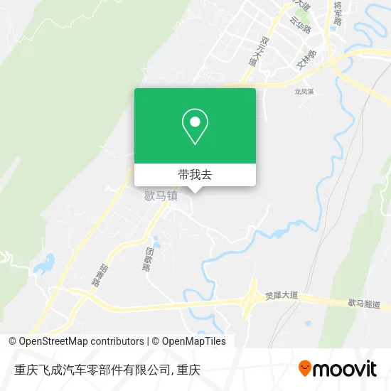 重庆飞成汽车零部件有限公司地图
