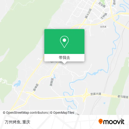 万州烤鱼地图