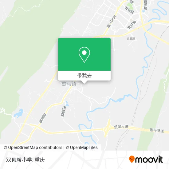 双凤桥小学地图