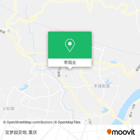 宜梦园宾馆地图