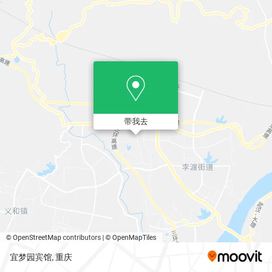宜梦园宾馆地图