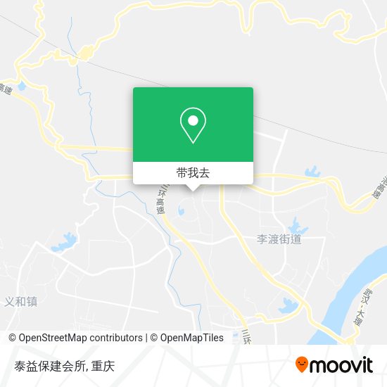 泰益保建会所地图