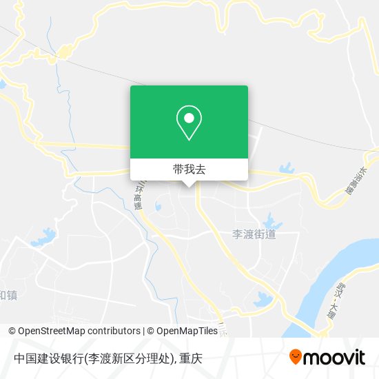 中国建设银行(李渡新区分理处)地图